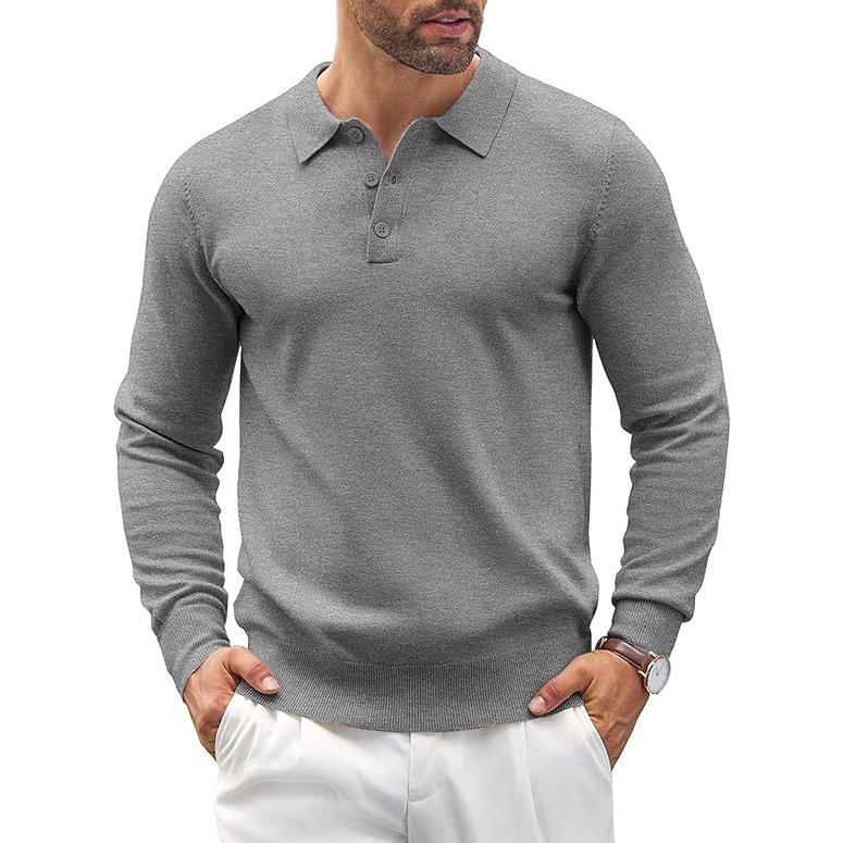 Altaro Knit Polo Sweater