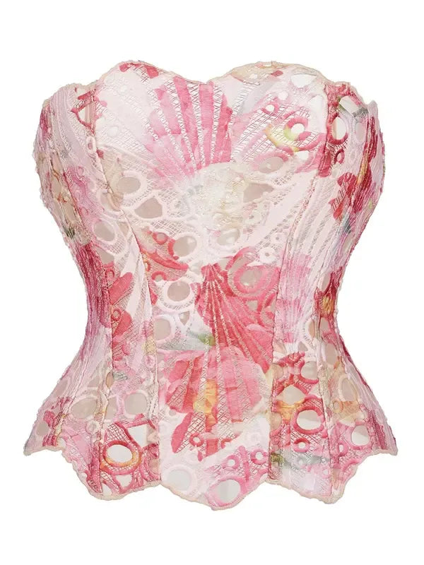 Zafira Lace Corset Top