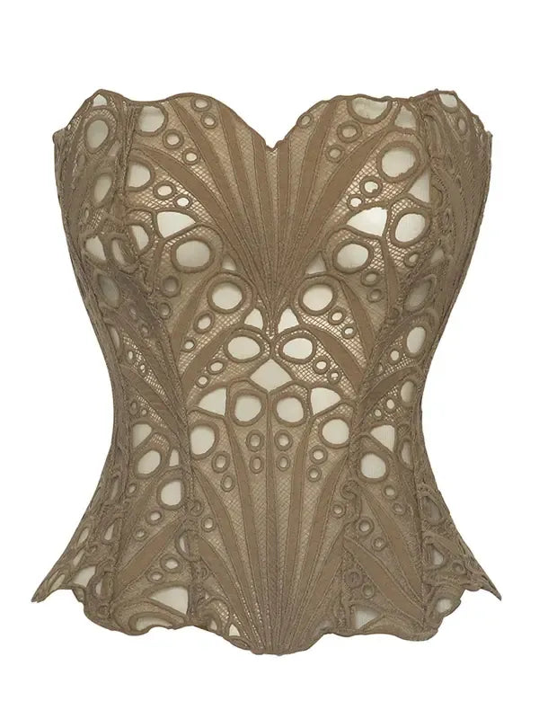 Zafira Lace Corset Top