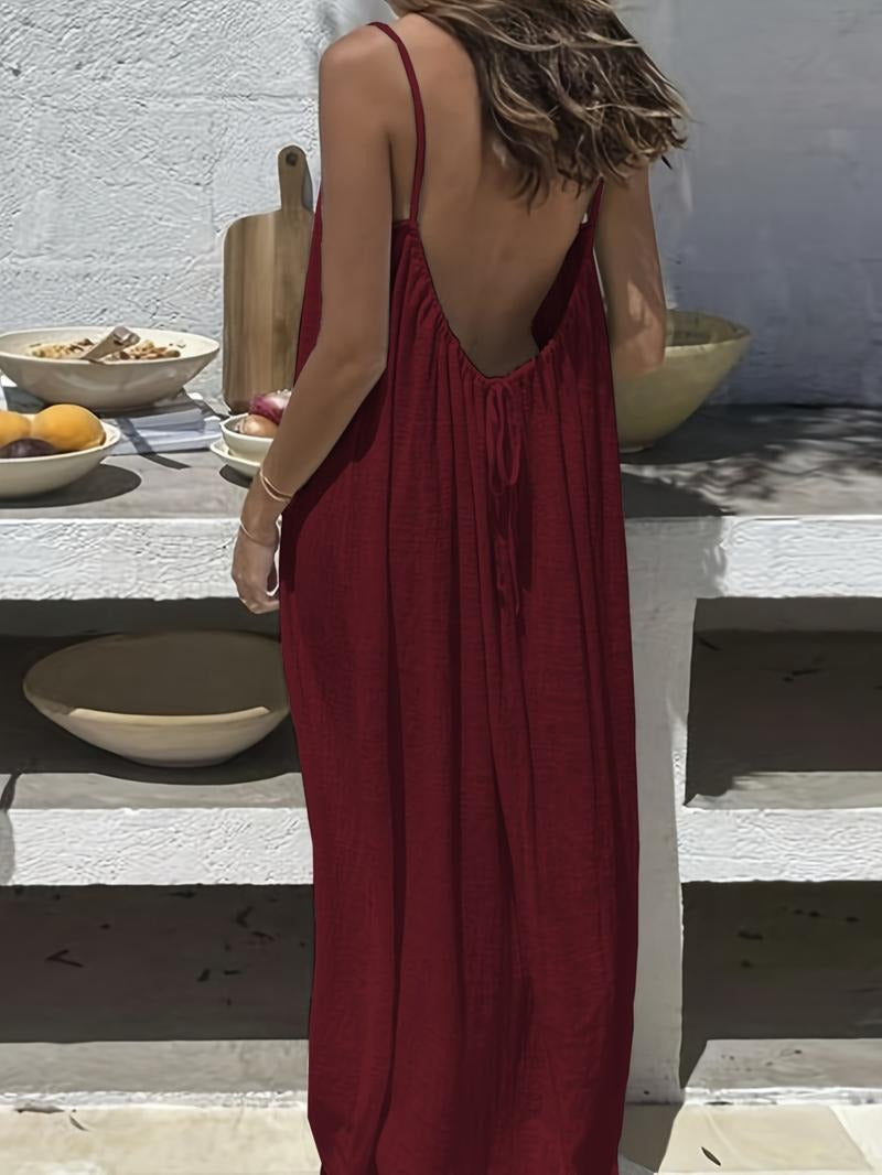 Altura Backless Maxi Dress