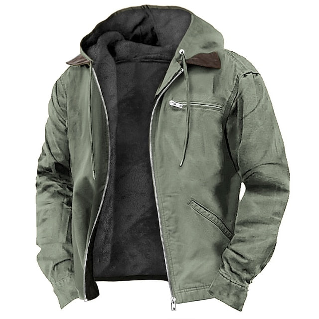 Kennedy Men’s Lined Hooded Jacket