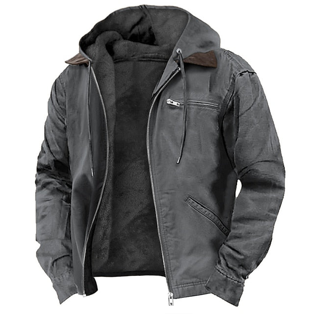 Kennedy Men’s Lined Hooded Jacket