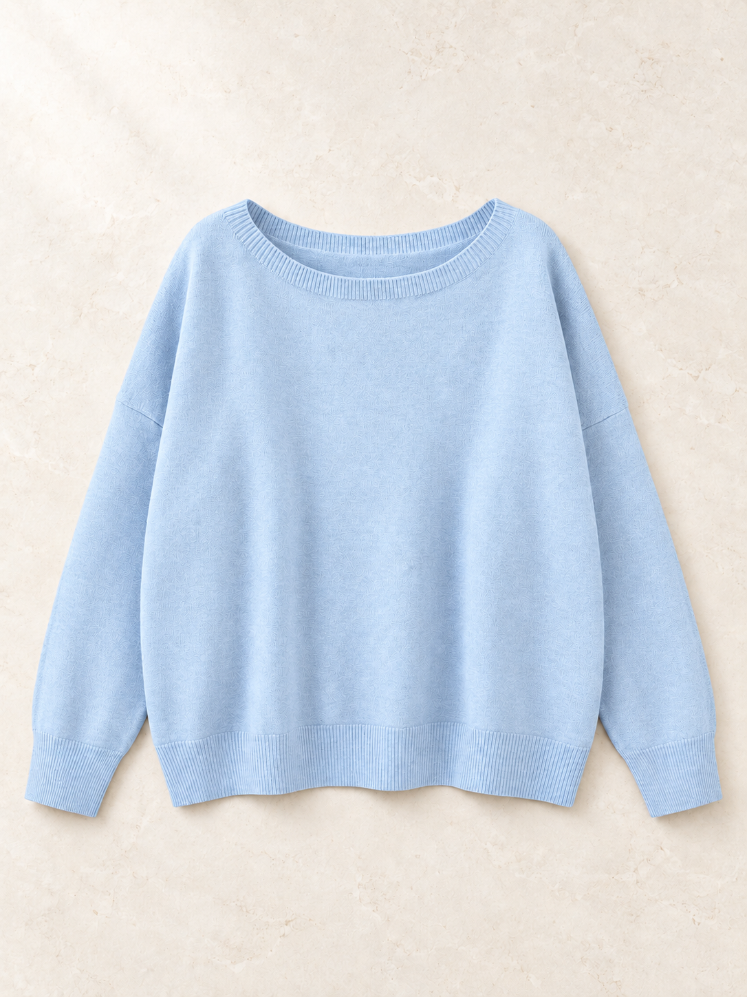 Olivia Relaxed Round Neck Knit Sweater