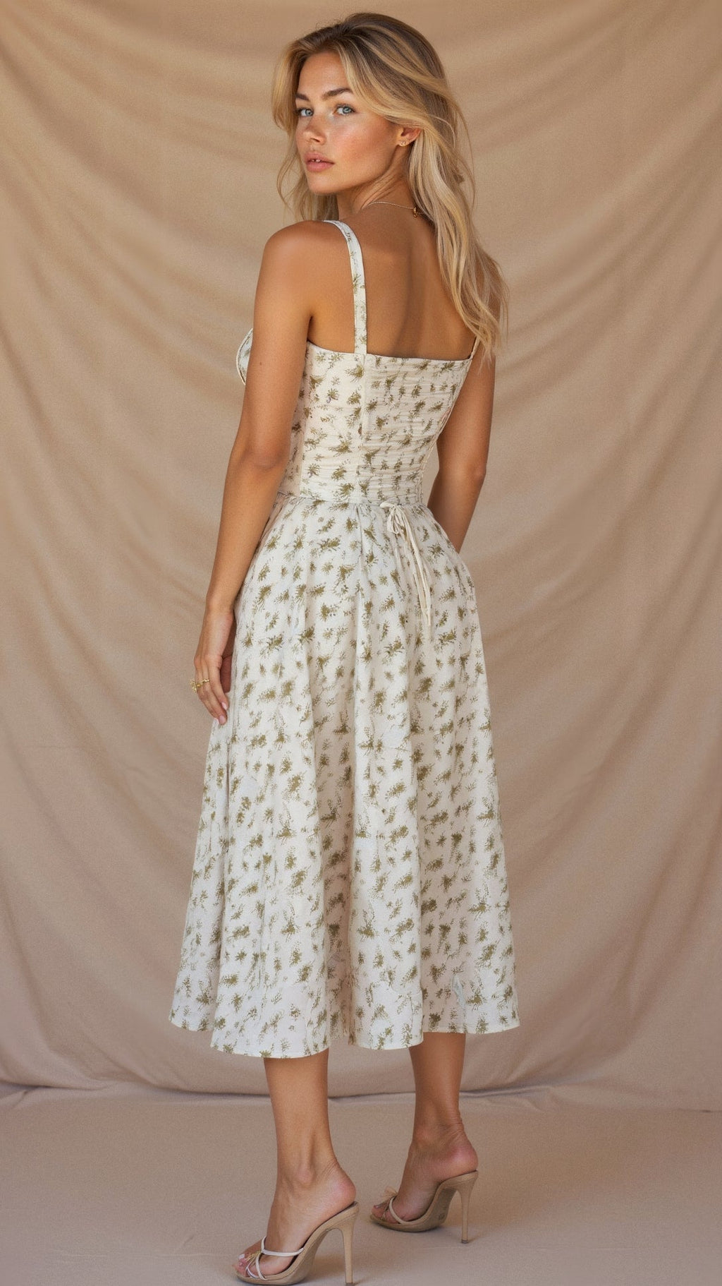 Amelia Women’s Floral Midi Dress