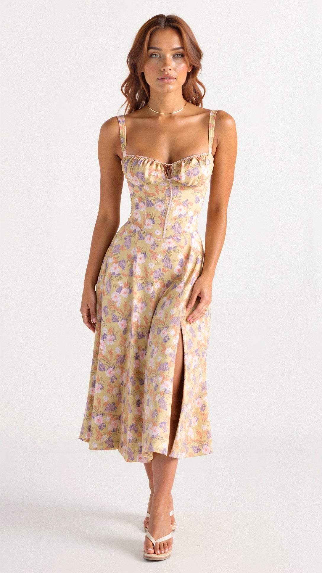 Amelia Women’s Floral Midi Dress