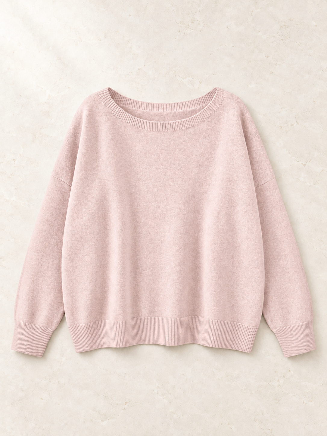 Olivia Relaxed Round Neck Knit Sweater
