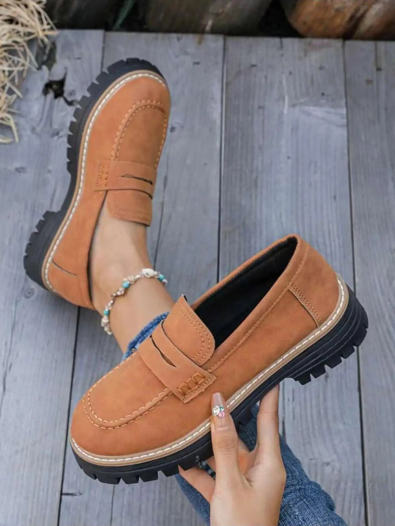 Verona Lug Loafers