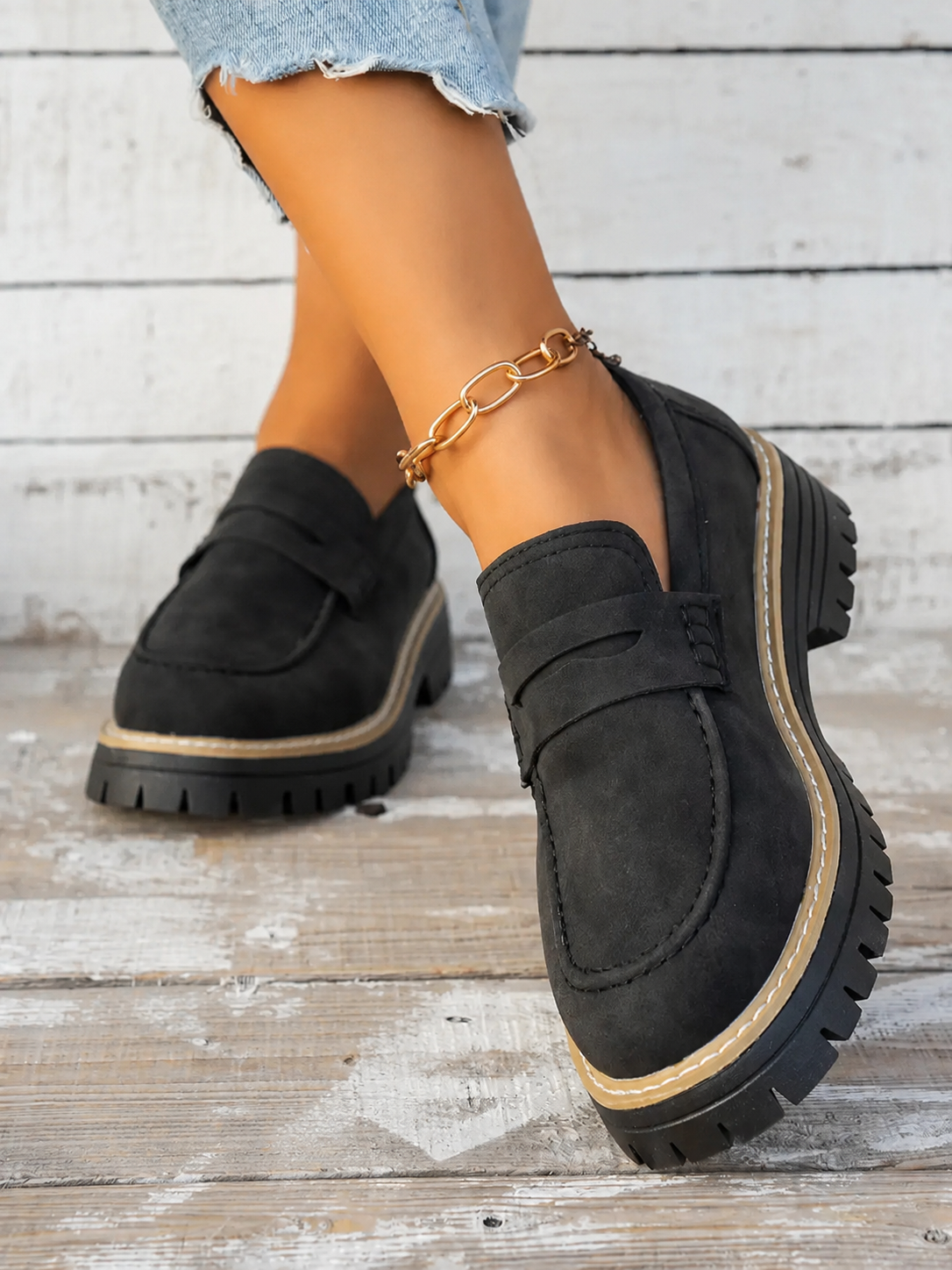Verona Lug Loafers