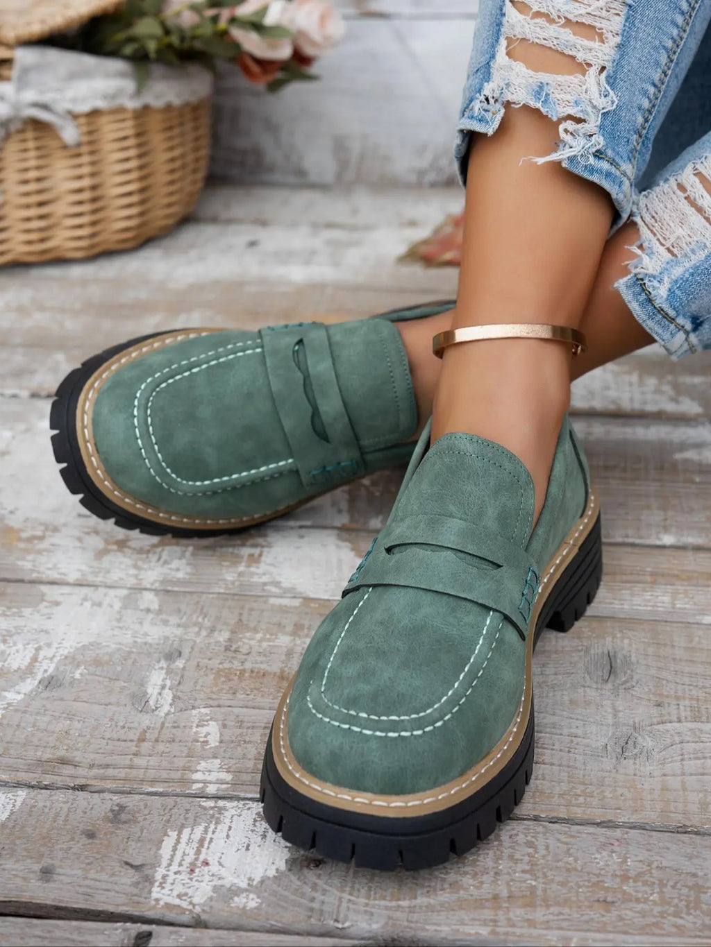 Verona Lug Loafers