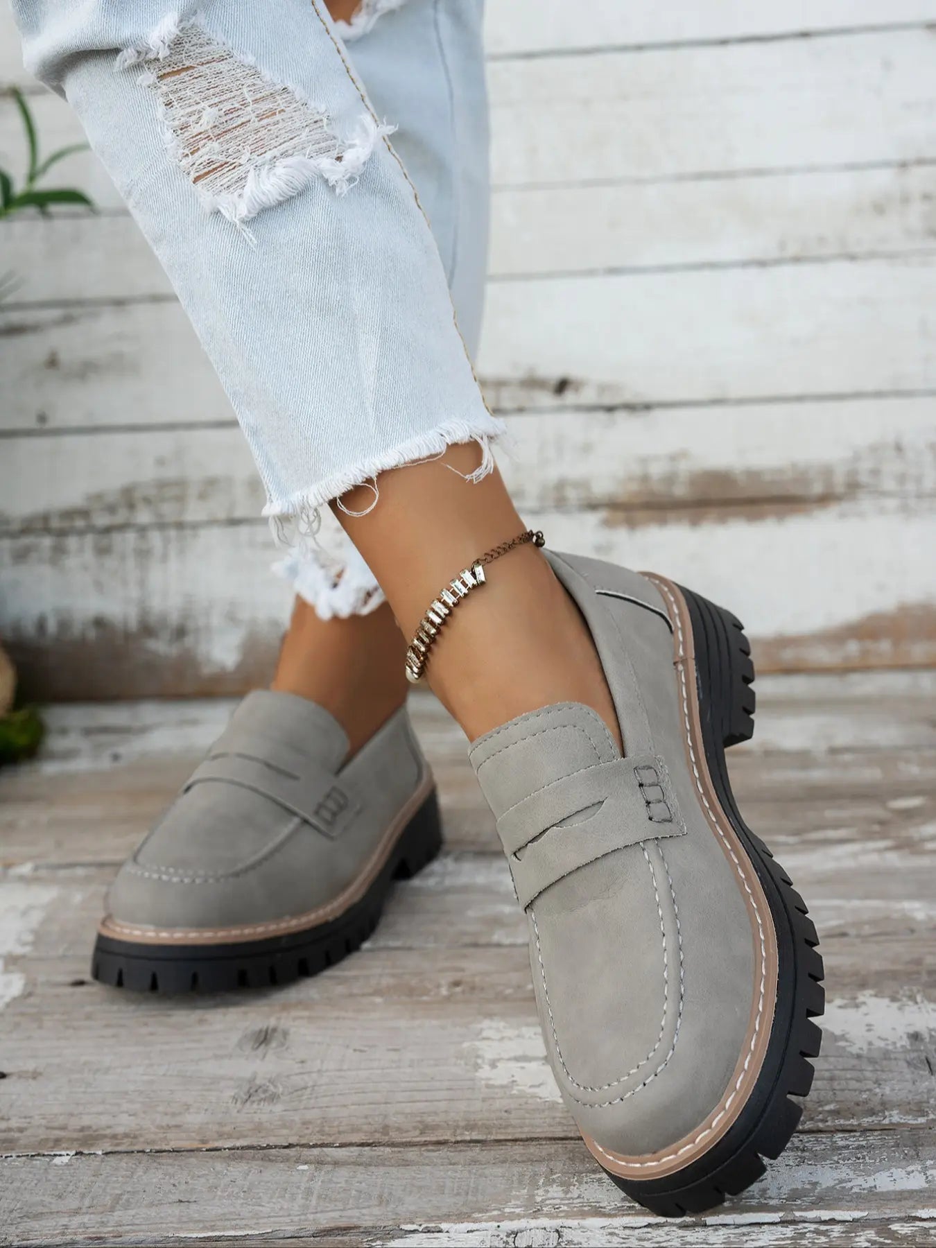 Verona Lug Loafers