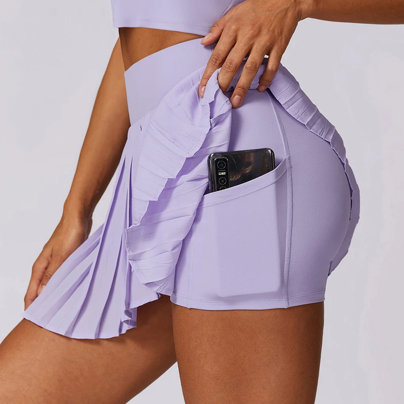 Pleated Flow Skirt - Benson & Clark