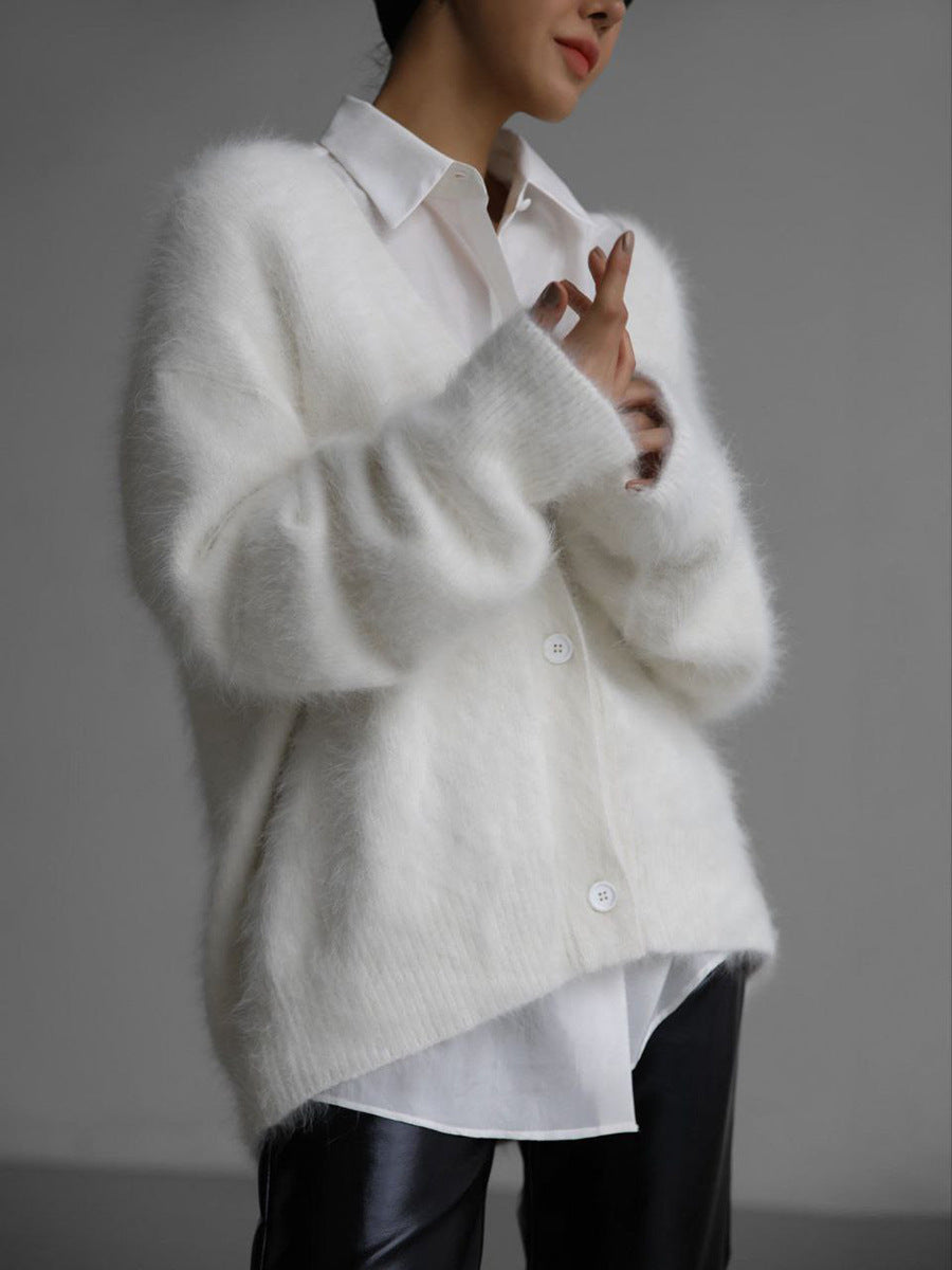 Seren Women’s Off-Shoulder Knit Cardigan