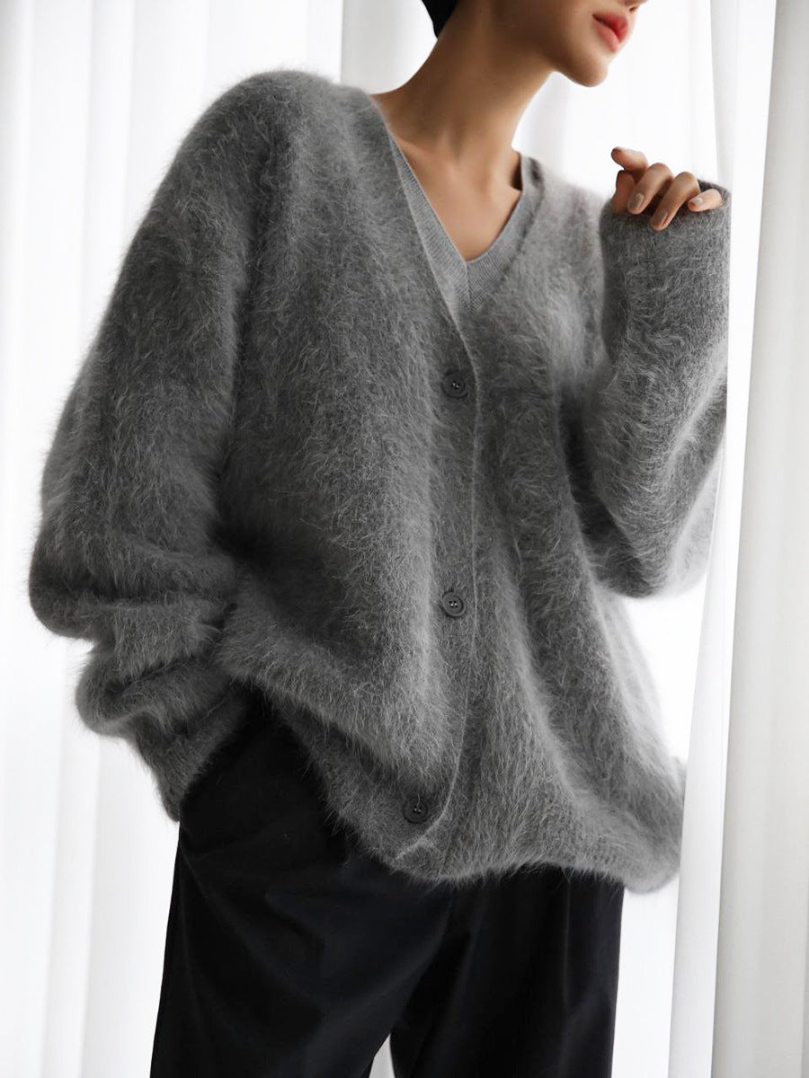 Seren Women’s Off-Shoulder Knit Cardigan
