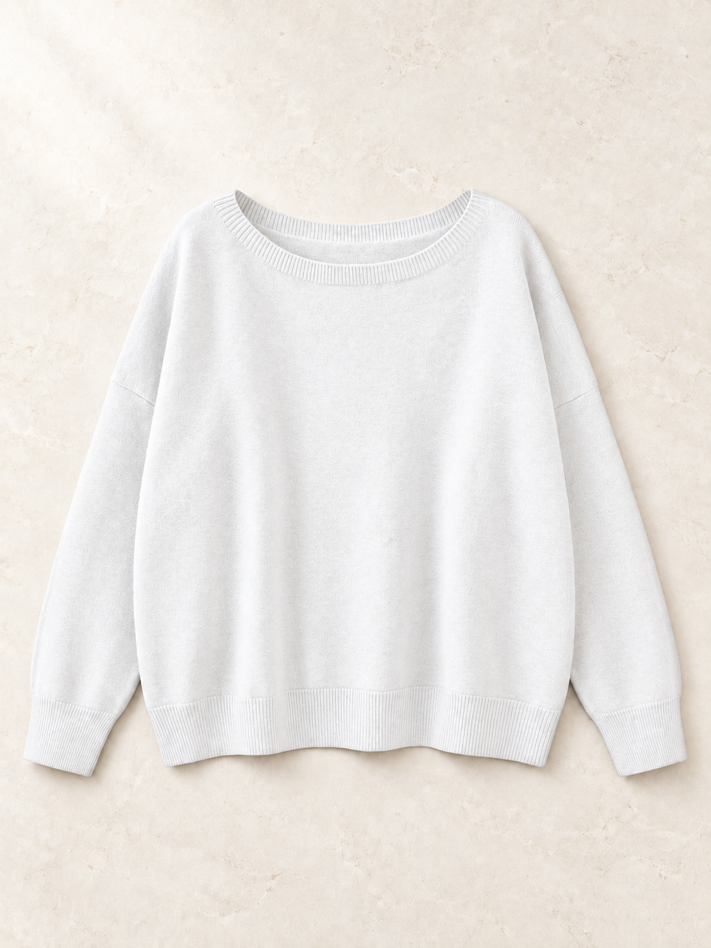 Olivia Relaxed Round Neck Knit Sweater