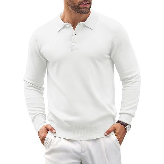 Altaro Knit Polo Sweater