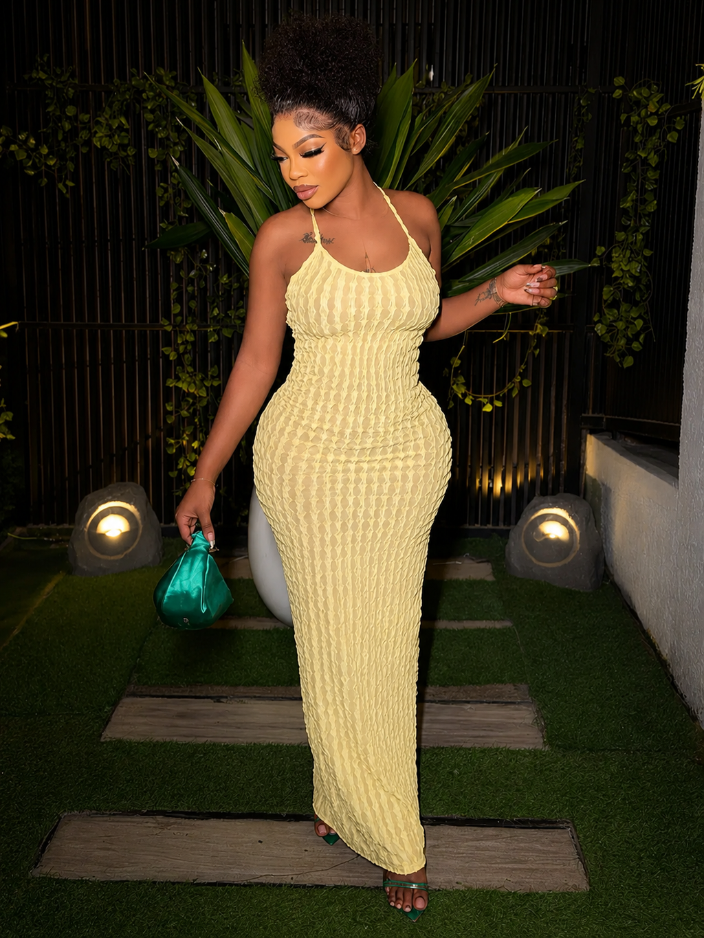 Selene Contour Maxi Dress