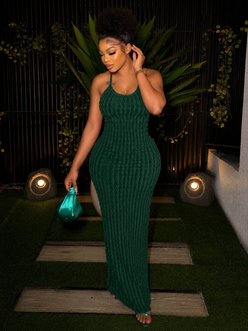 Selene Contour Maxi Dress